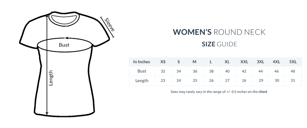 Size chart for Cherry Blossom Aesthetic Oversized Tee – Femme Aesthetic