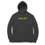 Unisex Kalki avatar oversized hoodie black Indian mythology streetwear Western Collar